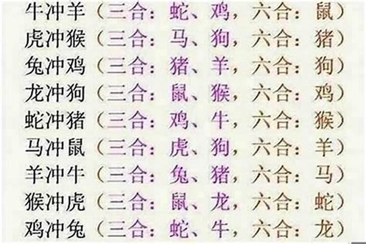 生辰八字三合代表什么