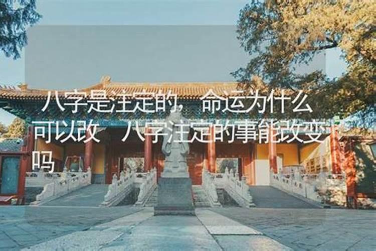 结婚改变命运的八字