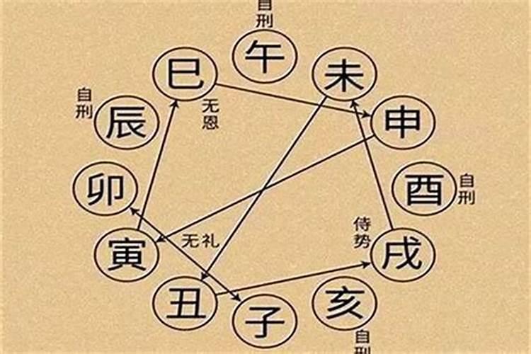 八字的三合与三会