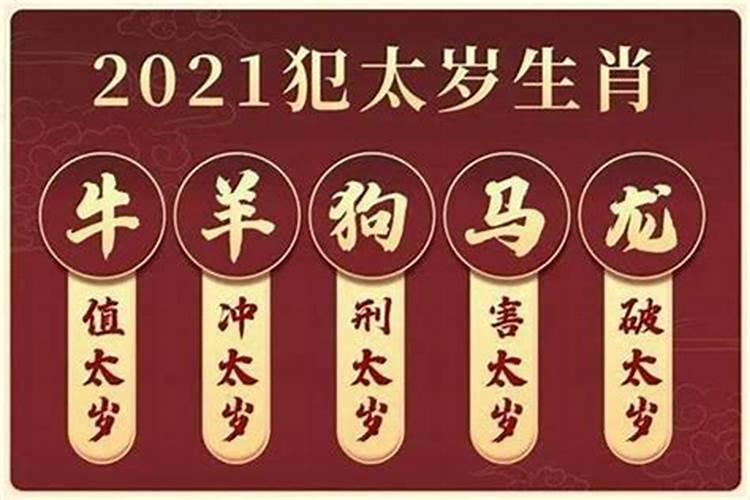 2021年犯太岁的生肖狗是什么