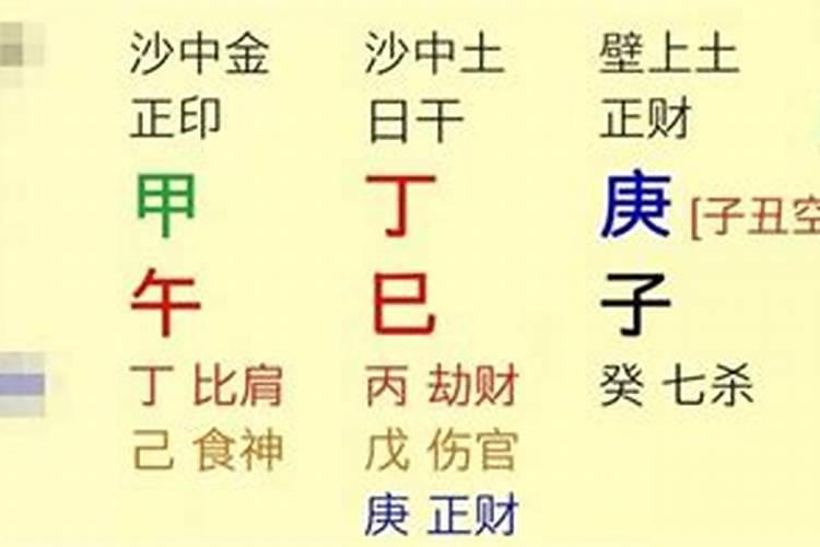 靠丈人的八字