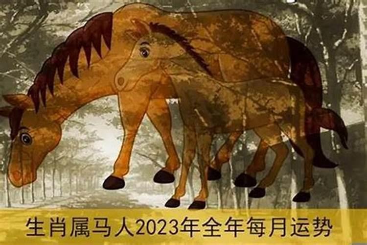 78年属马女2023年每月运势及运程