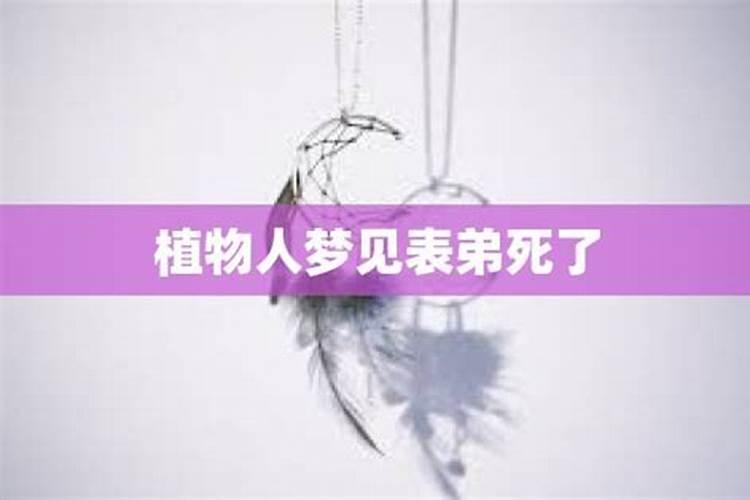 梦见表弟猝死什么意思啊