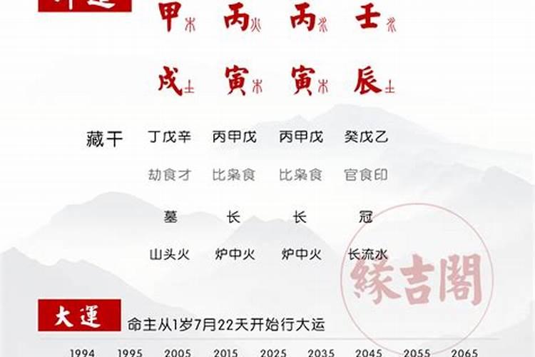 对子女不利的八字