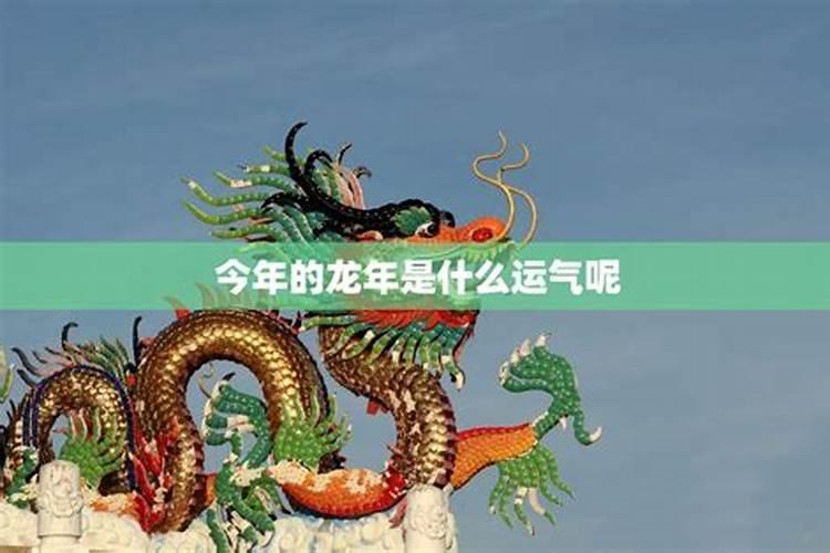 生肖龙今年的运势2020