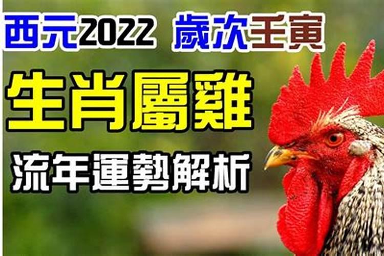 属鸡2022运势年运势