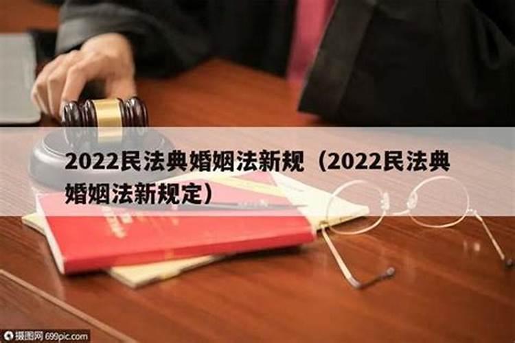 2022年民法典婚姻法新规定