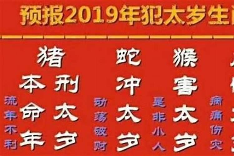 2026年犯太岁的五大生肖有哪些呢