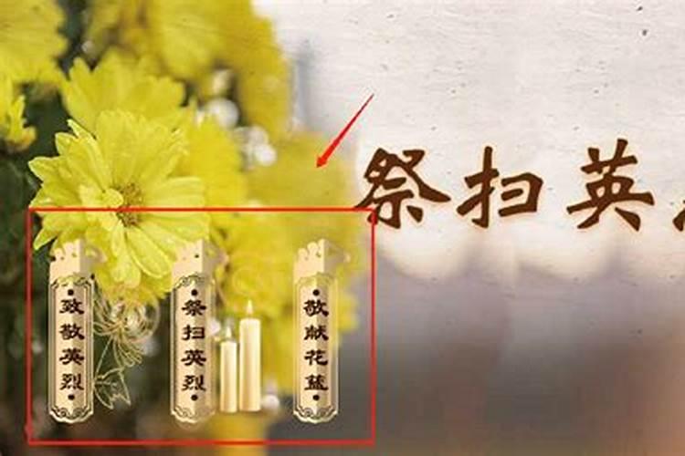 清明节扫墓革命烈士