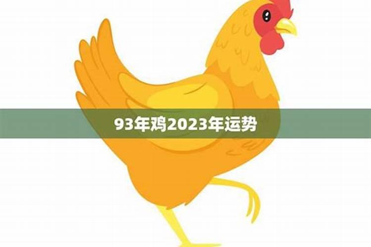 93年属鸡人2023年运势及运程