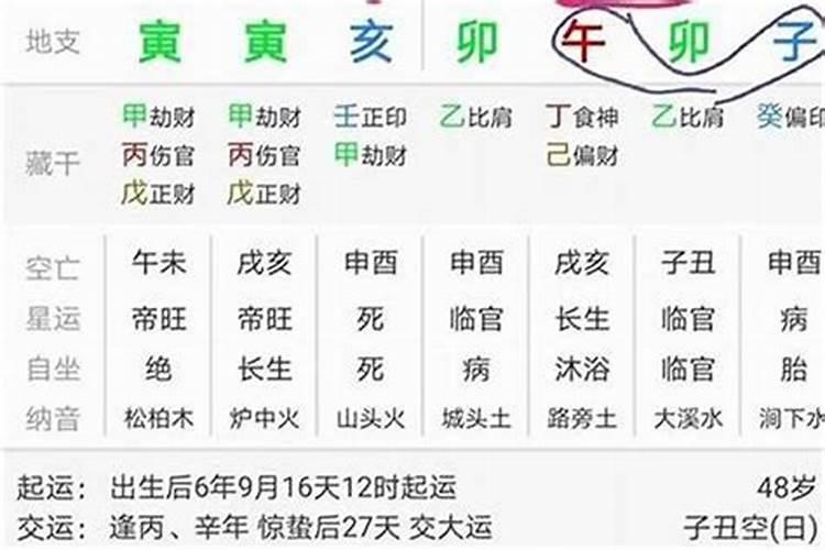 八字里面有双合是什么意思