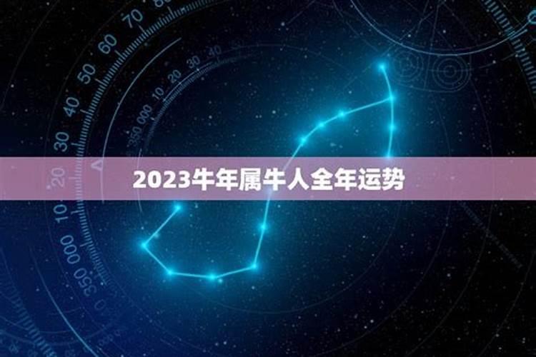 2023属牛全年运势