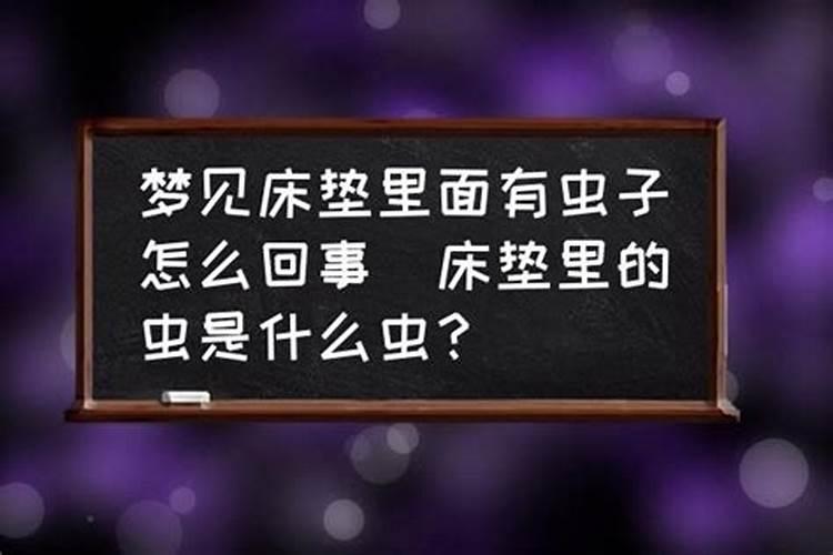 梦见拉了虫子怎么回事