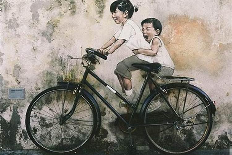 梦见和朋友骑一辆自行车