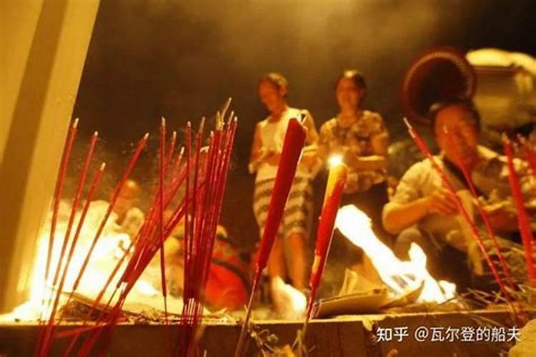 广东中元节允许烧纸吗