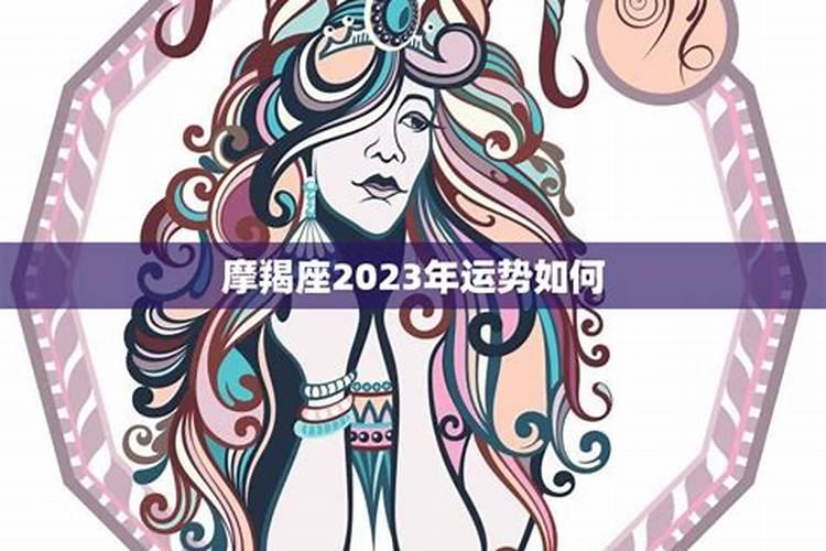 摩羯座2023年运势如何