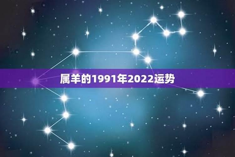 1991年属羊男人在2022运气