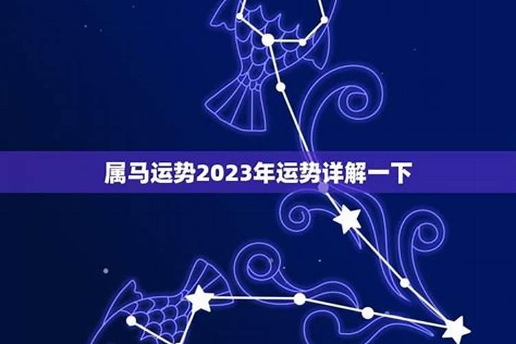 鸡年属马2023年运势如何