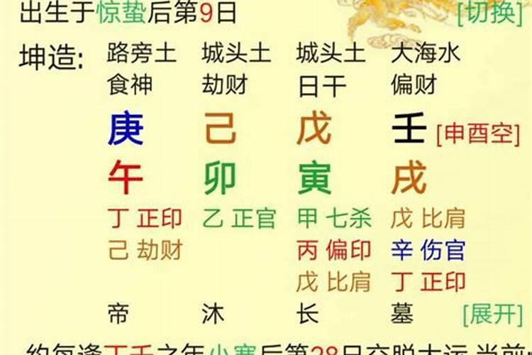 八字走食神大运什么意思