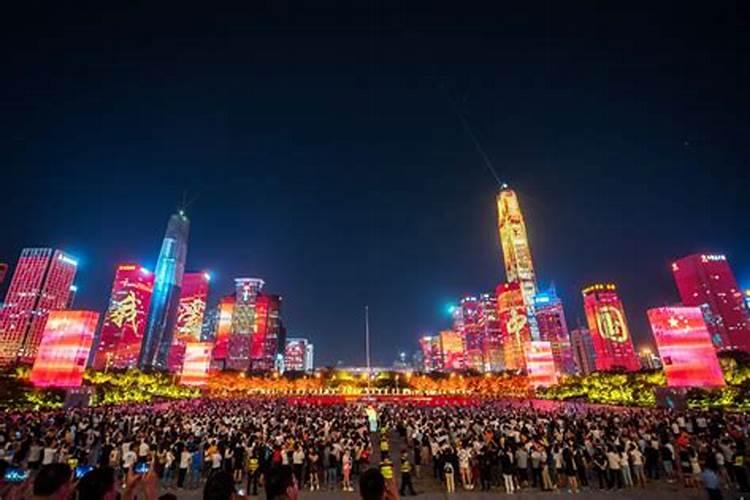 深圳中秋节灯光秀时间2021