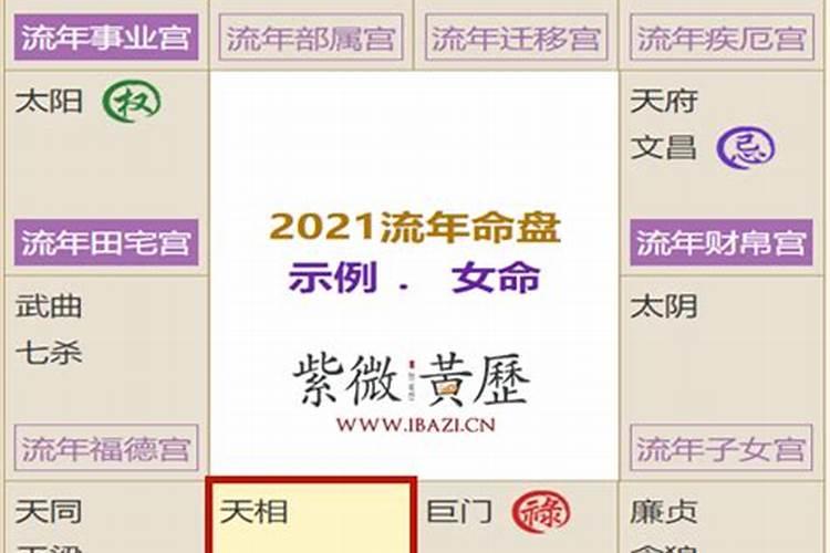 紫薇2021年运势