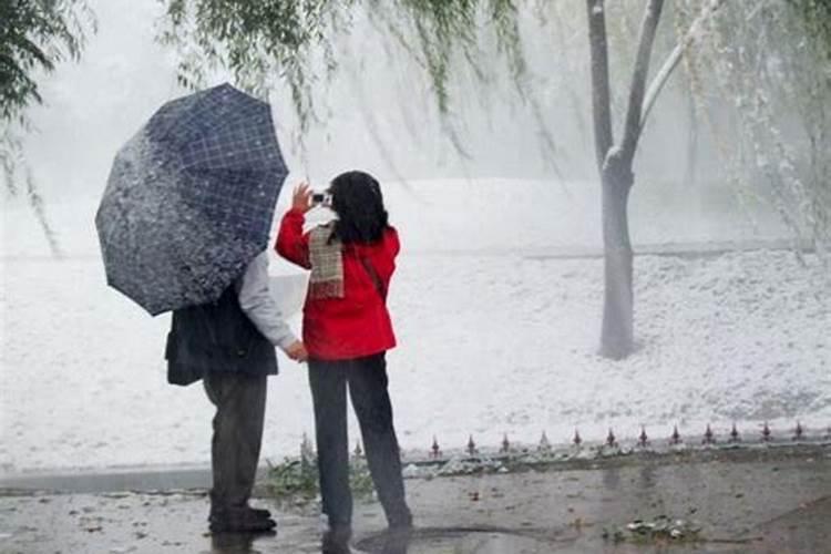 孕妇梦见下雪又下雨