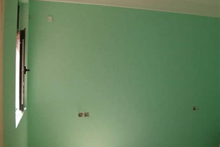 梦见把屋里的墙刷成绿色