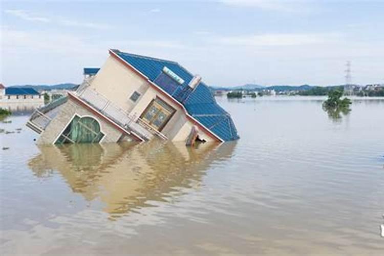 梦到下雨房子发洪水