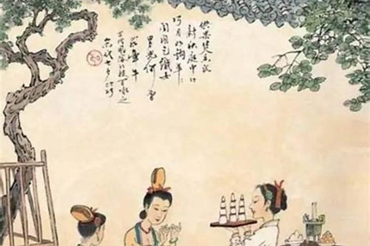 古代七夕节有哪些用品