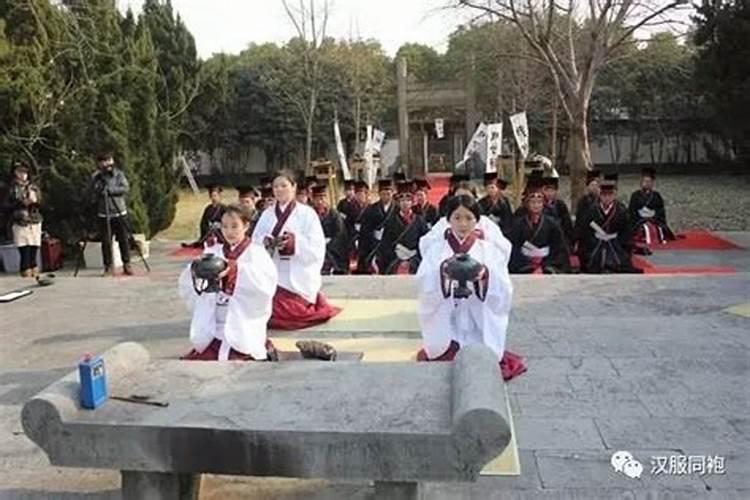 学士堂每年冬至祭祀