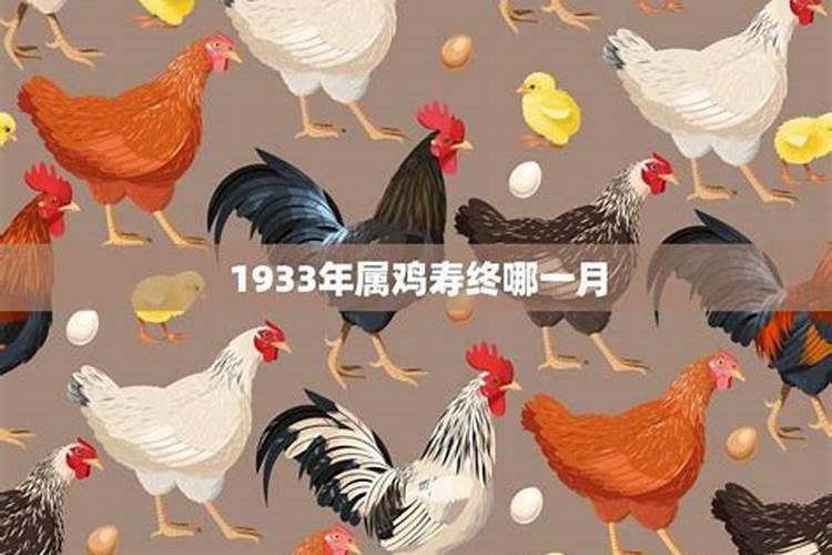 1933出生的鸡的运程