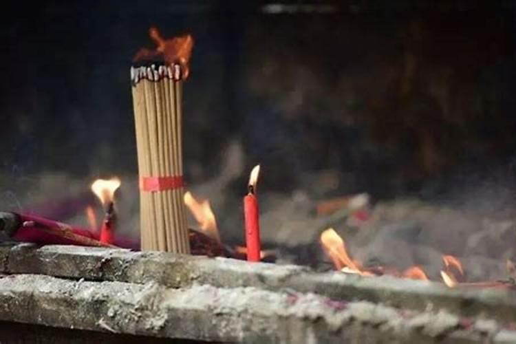 正月十五祭祖用的蜡烛