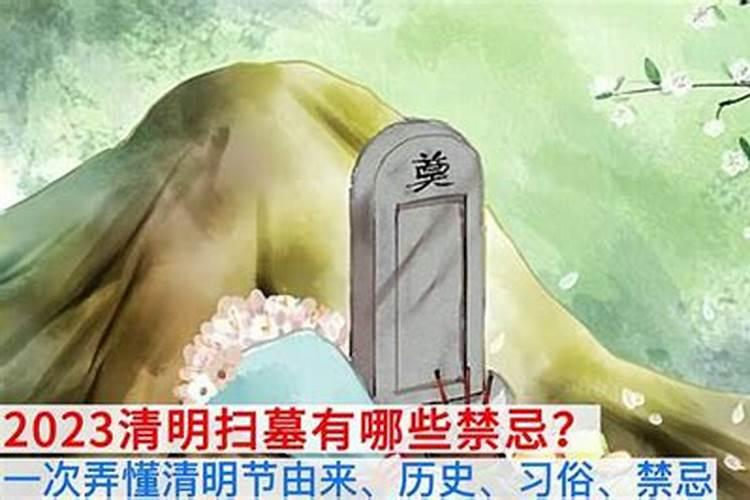 清明扫墓禁忌