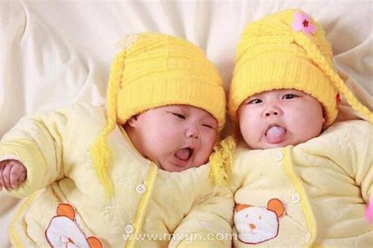 怀双胞胎梦见生生双胞胎女儿