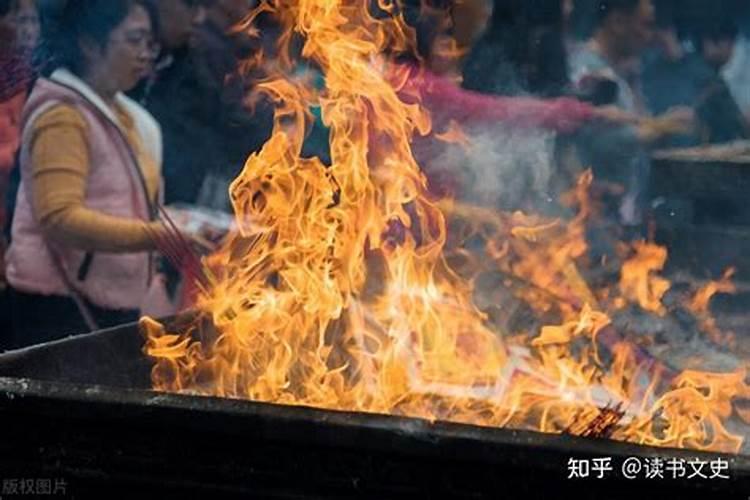 清明烧纸祭