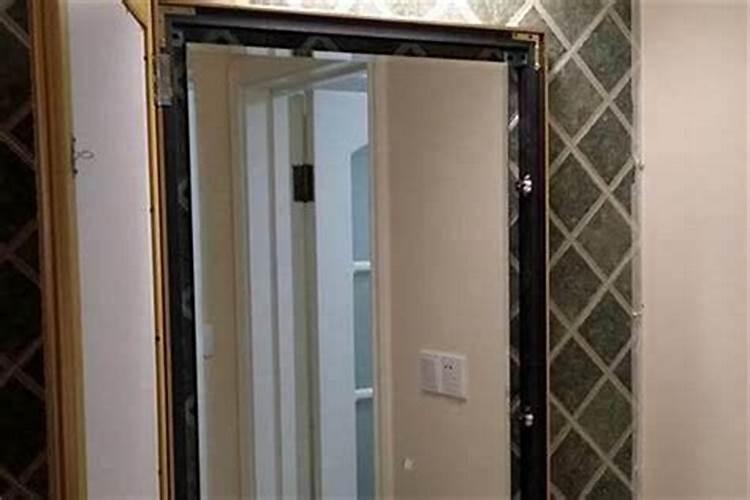 镜子斜对着门口怎么化解