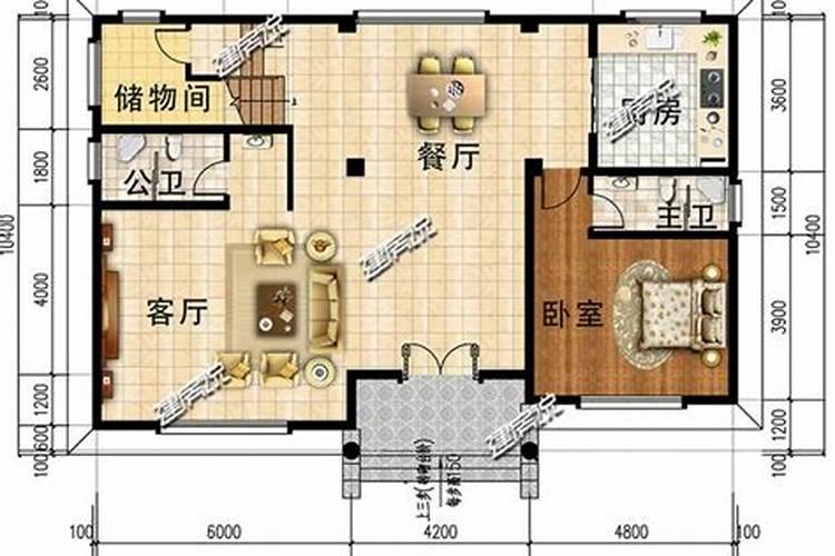 3米宽10米长房屋设计