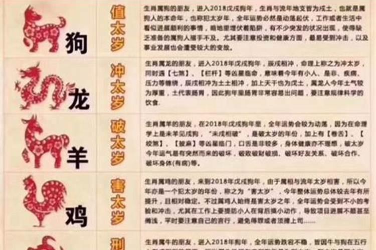 犯太岁注意事项2020