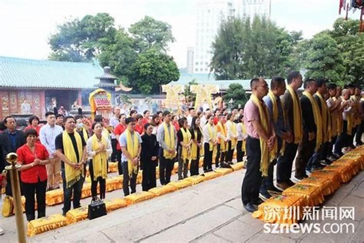 九月初九妈祖升天祭拜活动