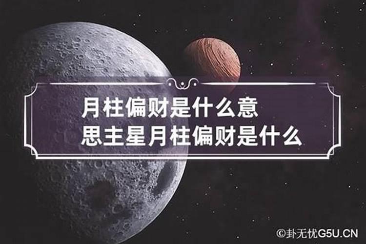 月柱地支见辰为财库