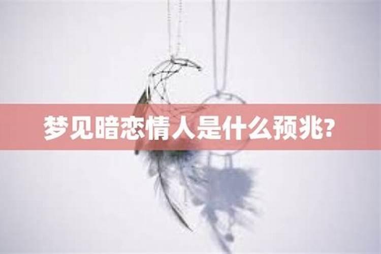 梦见暗恋的人是什么征兆