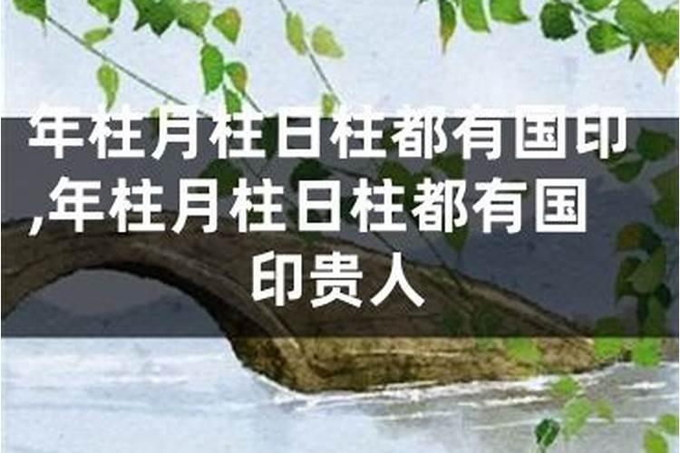 八字排盘中年柱神煞中的国印指什么