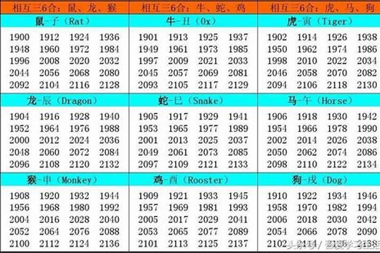 1951年是属什么生肖的