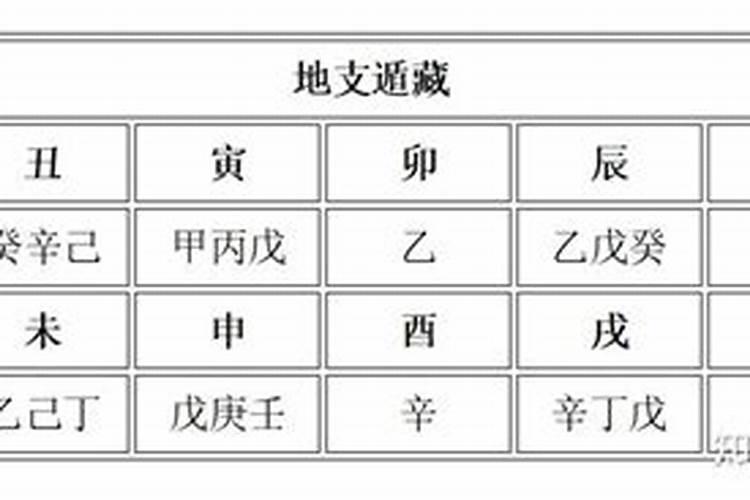 正财藏地支有财库