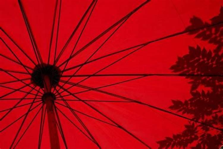 红色伞有什么寓意