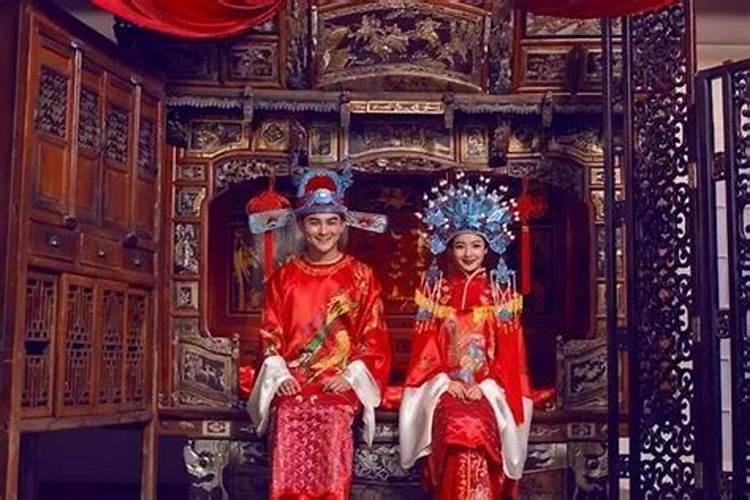 清朝皇后结婚时经过的大门