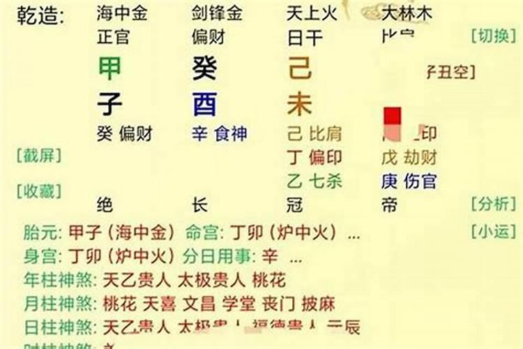 四柱八字排盘如何断婚姻