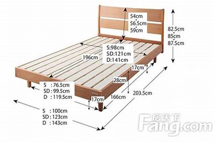 床的规格尺寸都是多少