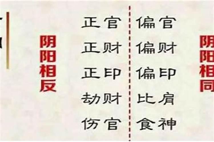 生辰八字算命正印是什么意思