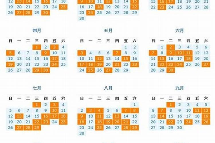 日历结婚黄道吉日2020年